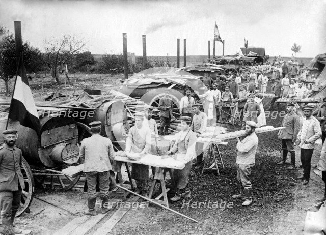 German Field Bakery, c. 1914.
