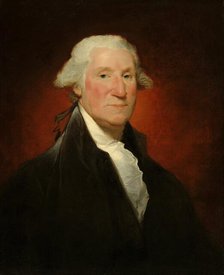 George Washington (Vaughan portrait), 1795. Creator: Gilbert Stuart.
