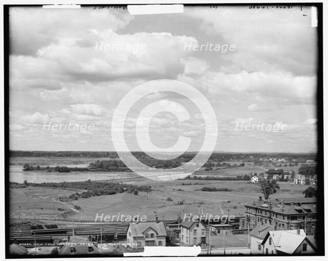 View from western promenade, Portland, Me., 1900. Creator: Unknown.