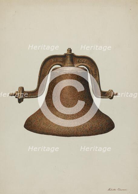 Church Bell, 1939. Creator: Edith Towner.