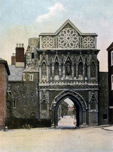 St Ethelbert Gate, Norwich, Norfolk, early 20th century. Artist: Unknown