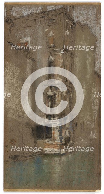 The Marble Palace, 1880. Creator: James Abbott McNeill Whistler.