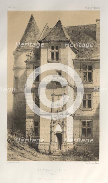 ...Pl. 62, Château De Folin (Yonne), 1860. Creator: Victor Petit (French, 1817-1874).