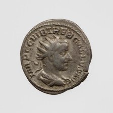 Antoninianus of Trebonianus Gallus, A.D. 251-253. Creator: Unknown.