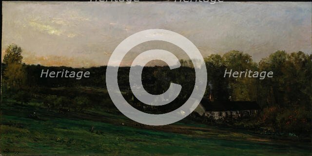 House of Mère Bazot, 1874. Creator: Charles Francois Daubigny.