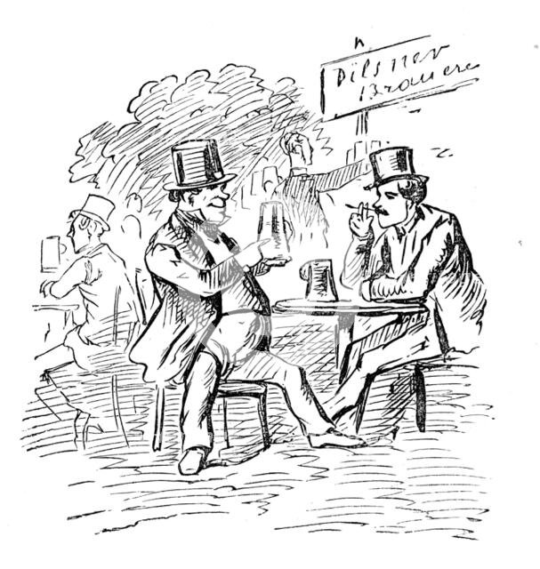 Sketches at the Vienna Exhibition, 1873. Creator: Unknown.