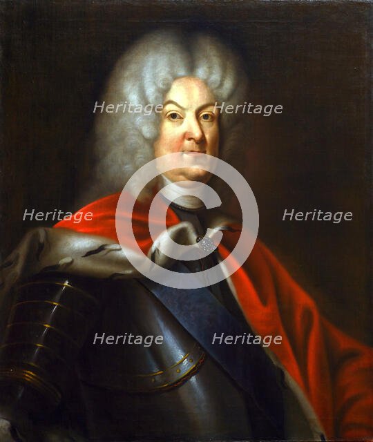 Portrait of Karl Leopold, Duke of Mecklenburg-Schwerin (1678-1747), Second Half of the 18th cen. Creator: Anonymous.