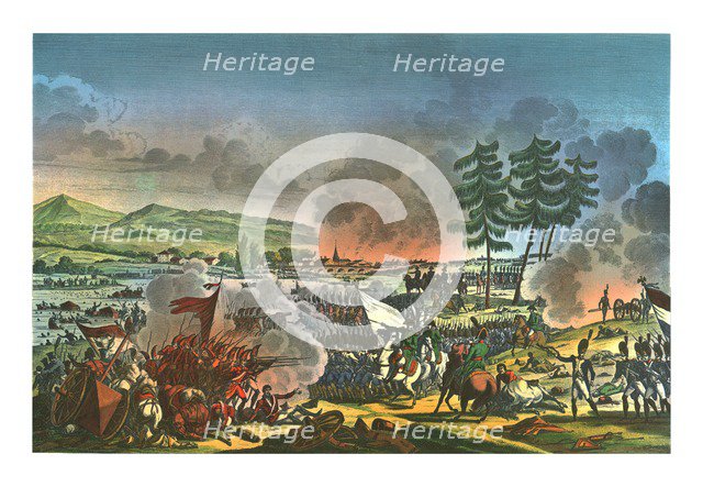 Battle of Friedland, 14 June 1807, (c1850). Artist: Francois Pigeot.