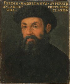 Portrait of Ferdinand Magellan, c1579. Creator: Anonymous.