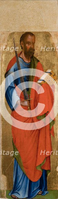 Saint Paul, c1340-1345. Creator: Veneziano, Paolo (ca 1330-ca 1360).