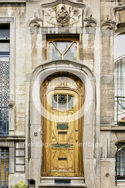 12 Avenue Jef Lambeaux, Brussels, Belgium, (1898), c2014-c2017. Artist: Alan John Ainsworth.