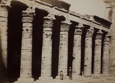 Temple, Egypt, c. 1870s. Creator: Antonio Beato.