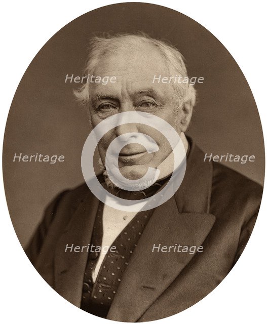 Sir John Mellor, judge of the High Court of Justice, 1880.Artist: Lock & Whitfield