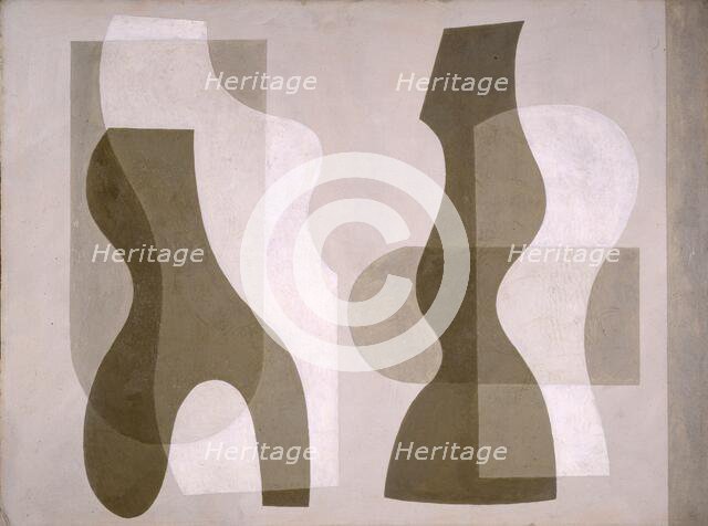 Superimposed Forms, 1938. Creator: Jessica Dismorr.