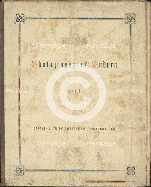 Photographic Views in Madura, Part I, 1858. Creator: Captain Linnaeus Tripe.