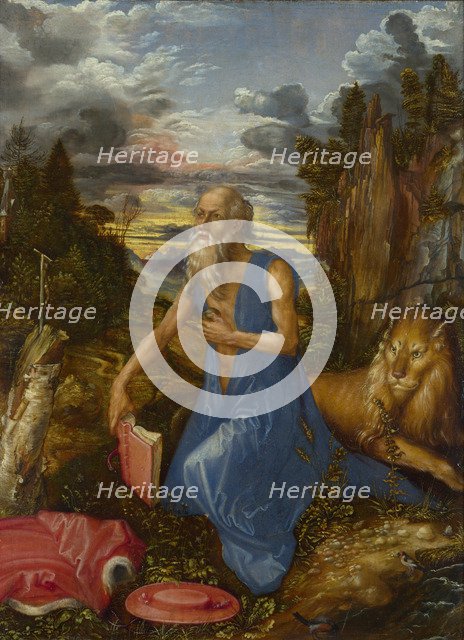 Saint Jerome, c. 1496. Artist: Dürer, Albrecht (1471-1528)