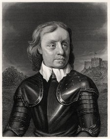 Oliver Cromwell, 19th century. Creators: Unknown, Oliver Cromwell.