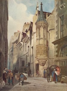 'Paris Street Scene The House of Admiral Coligny', 1831, (1923). Artist: Thomas Shotter Boys.