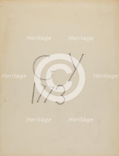 Scouring Box, c. 1940. Creator: M. Rosenshield-von-Paulin.