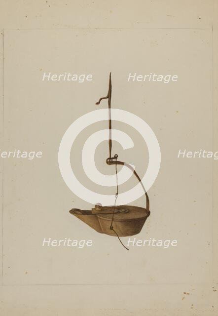 Betty Lamp, c. 1941. Creator: Stella Mosher.