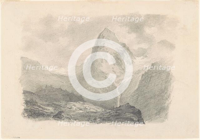 The Alps [recto], 1868-1869. Creator: John Singer Sargent.