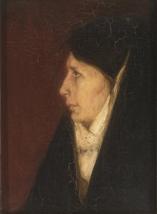 Profile of a Woman's Head, n.d. Creator: Henry Ossawa Tanner.