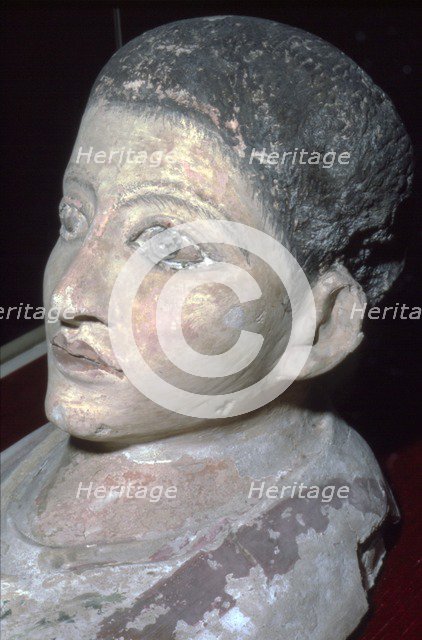 Funerary Mask of an adolescent boy, Egyptian, 2nd century. Artist: Unknown.