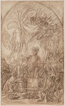 The Magnanimity of Scipio, between 1760 and 1769. Creator: Francois Boucher.