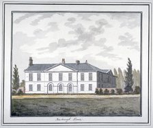Peterborough House, Fulham, London, 1800. Artist: Anon