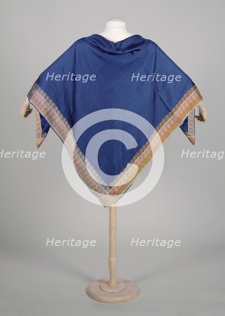 Shawl, American, 1815. Creator: Unknown.