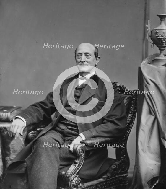 William Brickly Stokes of Tennessee, between 1860 and 1875. Creator: Unknown.