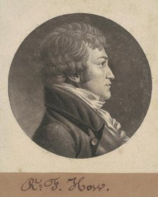 Robert F. How, 1806. Creator: Charles Balthazar Julien Févret de Saint-Mémin.