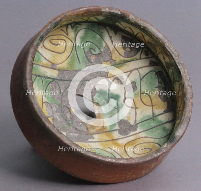 Bowl, Byzantine, 12th-13th century. Creator: Unknown.