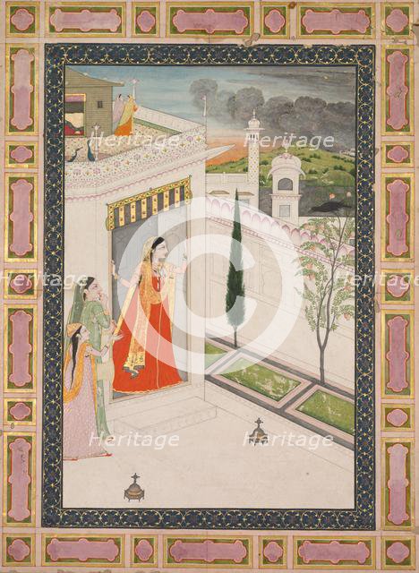 Augury of the Crow (Vasakasajja Nayika), c. 1800. Creator: Unknown.