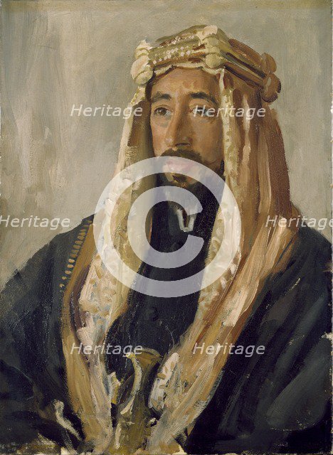 The Emir Feisal, 1919. Artist: Augustus John.