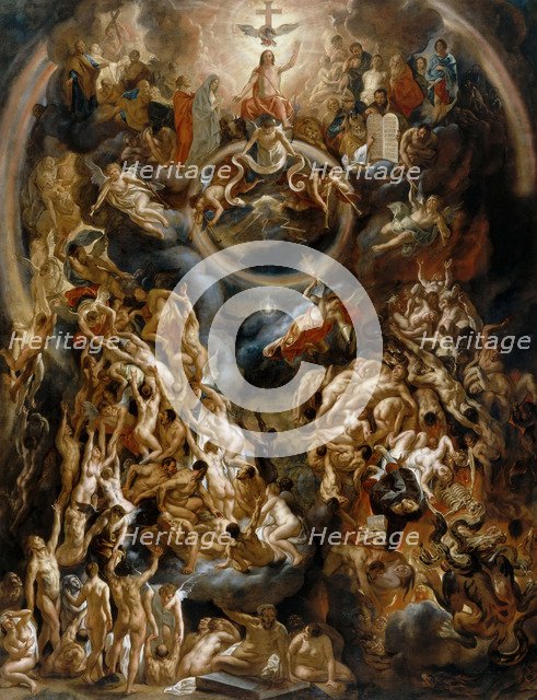 The Last Judgement. Artist: Jordaens, Jacob (1593-1678)