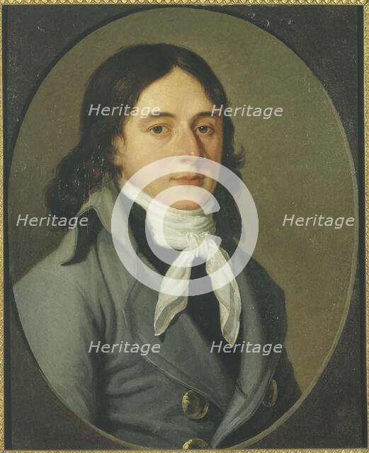 Portrait of Camille Desmoulins (1760-1794), publicist and politician, c1790. Creator: Unknown.