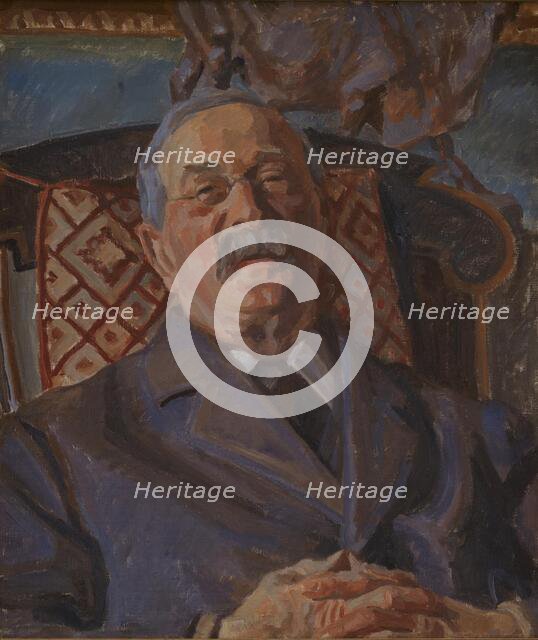 Maleren Theodor Philipsen, 1919. Creator: Peter Hansen.