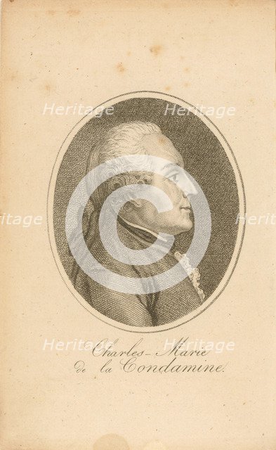 Portrait of Charles-Marie de La Condamine (1701-1774). Creator: Anonymous.