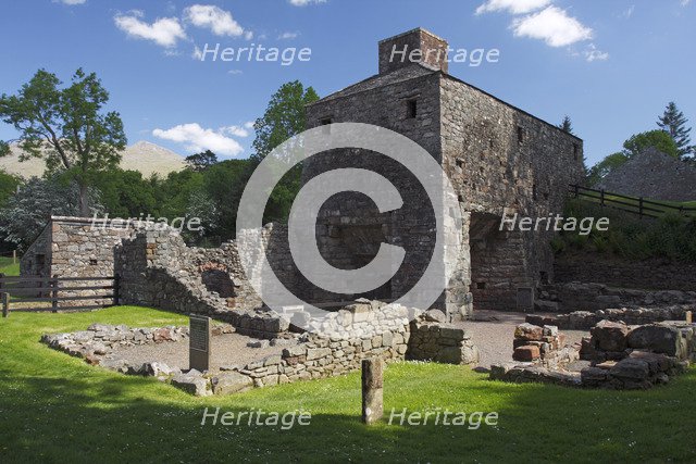 Bonawe Iron Furnace, Taynuilt, Argyll and Bute, Scotland.