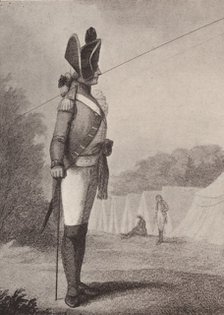 'A Sergeant of Infantry (1791)', 1791 (1909). Artist: Francois David Soiron.