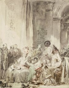 The Competition (Le concours). Artist: Fragonard, Jean Honoré (1732-1806)