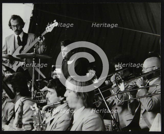 Buddy Rich in concert at the Newport Jazz Festival, Ayresome Park, Middlesbrough, 1978. Artist: Denis Williams