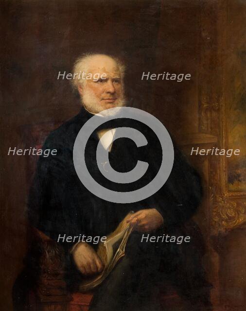 Portrait Of Joseph Gillot, 1872. Creator: Henry Turner Munns.