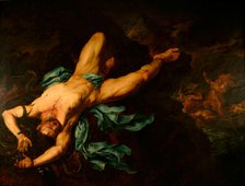 The Punishment of Ixion, Mid of 17th century. Creator: Langetti, Giovan Battista (1635-1676).