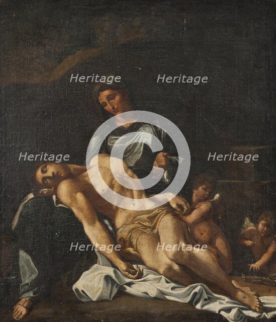 Pieta, 18th century. Creator: After Annibale Carracci  (1560-1609)    .