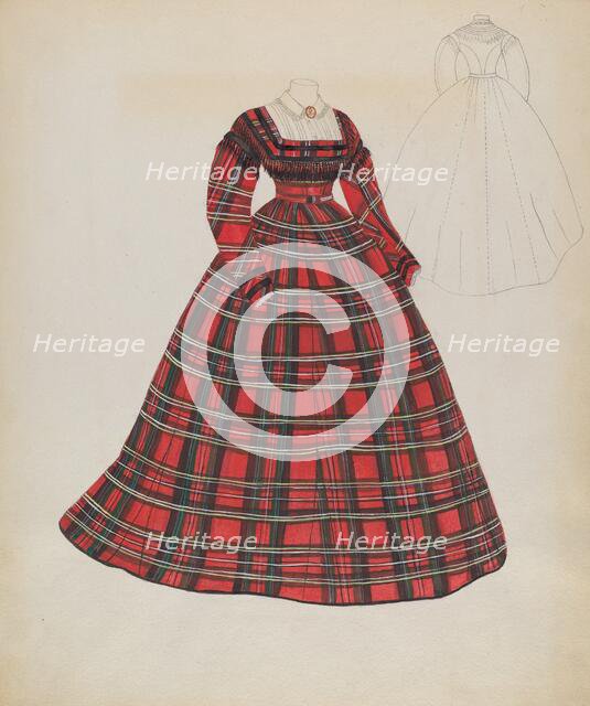 Dress, c. 1936. Creator: Hedwig Emanuel.