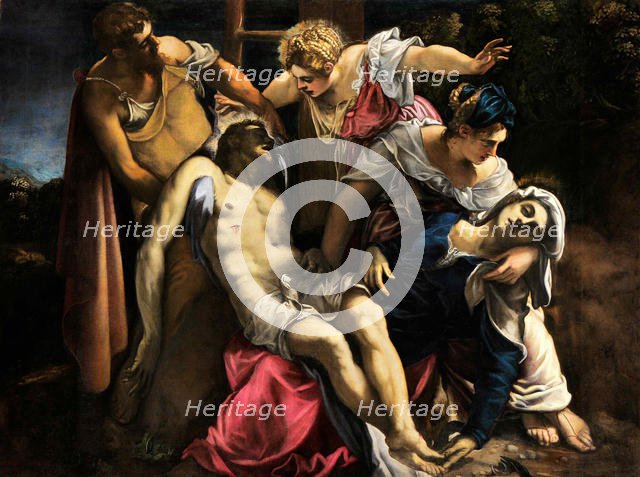 The Deposition, ca 1562. Creator: Tintoretto, Jacopo (1518-1594).