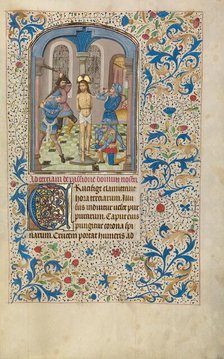 The Flagellation; Arenberg Hours, early 1460s. Creator: Willem Vrelant.