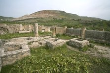 The House of the Fishing Scene at Bulla Regia, Tunisia. Artist: Samuel Magal